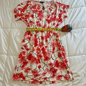 Tart pink floral dress